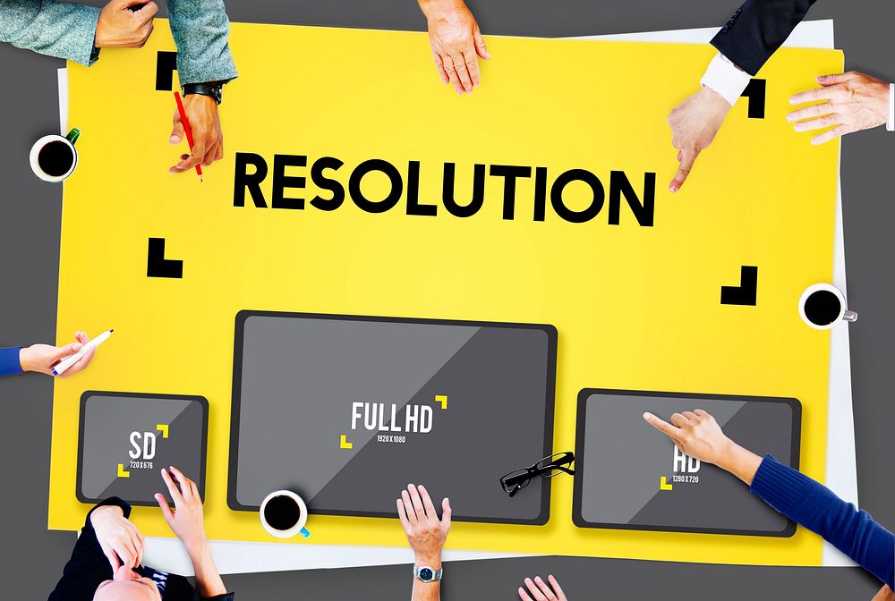 Resolution Digital Screen Ultra Technology Display Concept