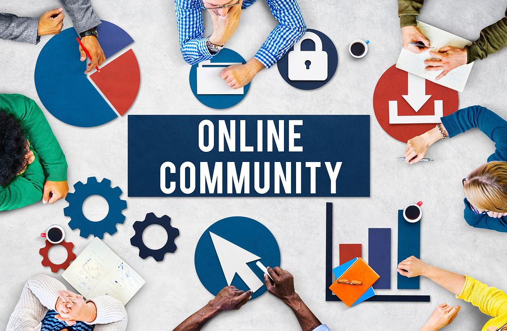Online Community Connection Internet Concept