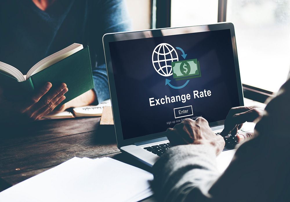 Exchange Rate Finance Trade Website Online Concept
