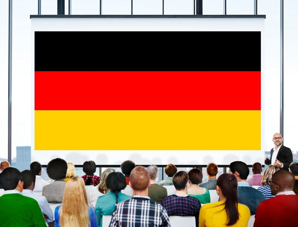 Germany Country Flag Nationality Culture Liberty Concept