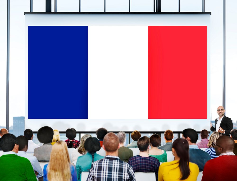 France Country Flag Nationality Culture Liberty Concept