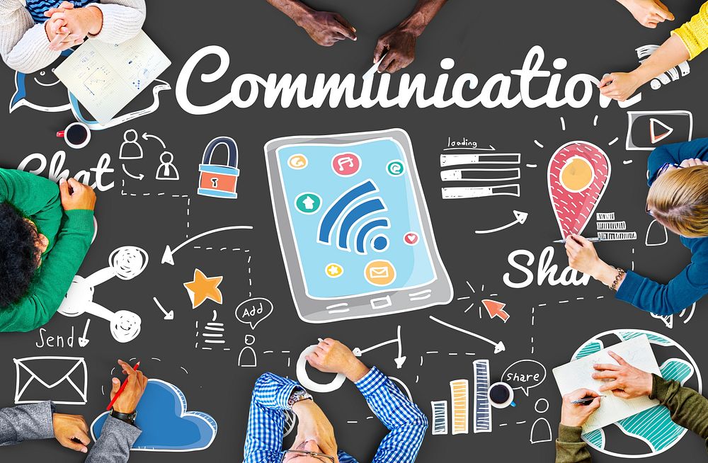 Communication Connection Social Network Concept