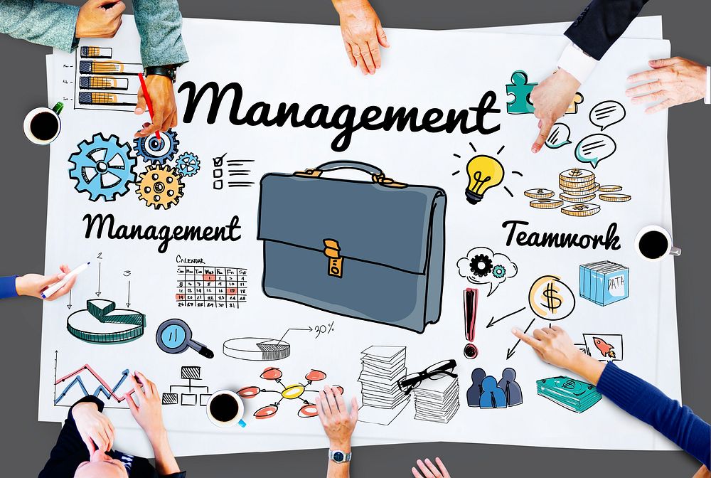 Management Manager Controlling Leadership Concept