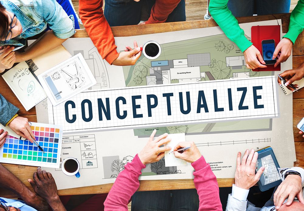 Conceptualize Ideas Creative Imagination Plan Intention Concept
