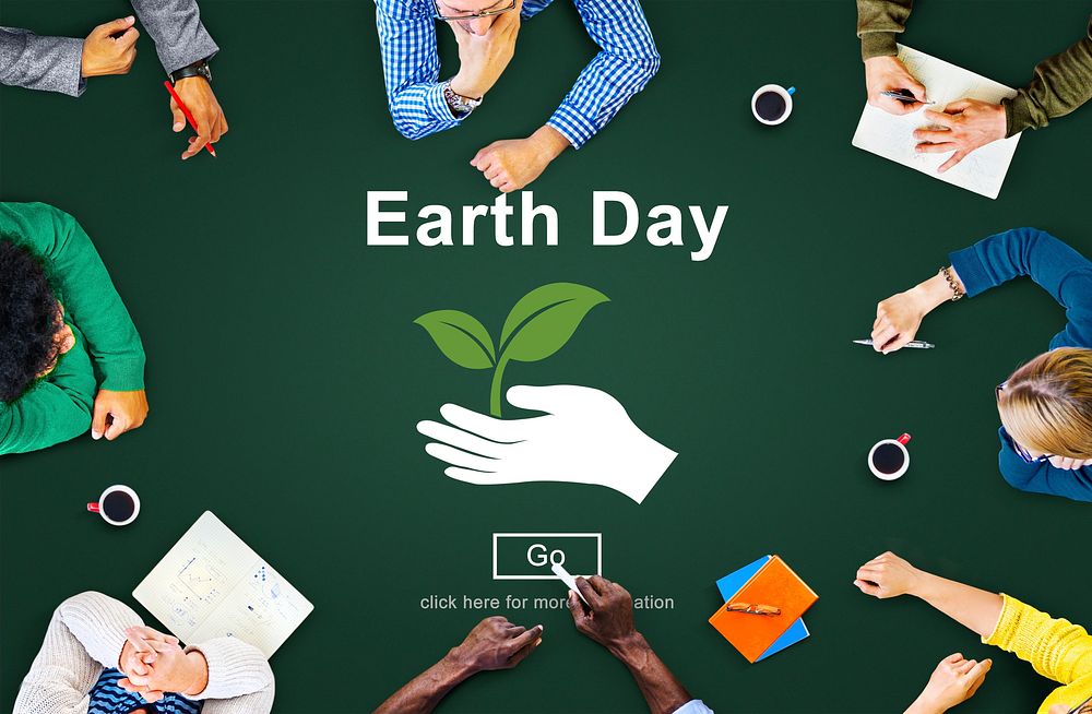 Earth Day Environmental Conservation Website Online Concept