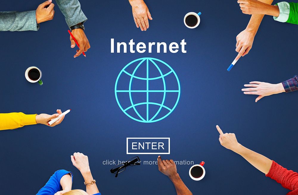 Internet Online Technology Connect Website Concept