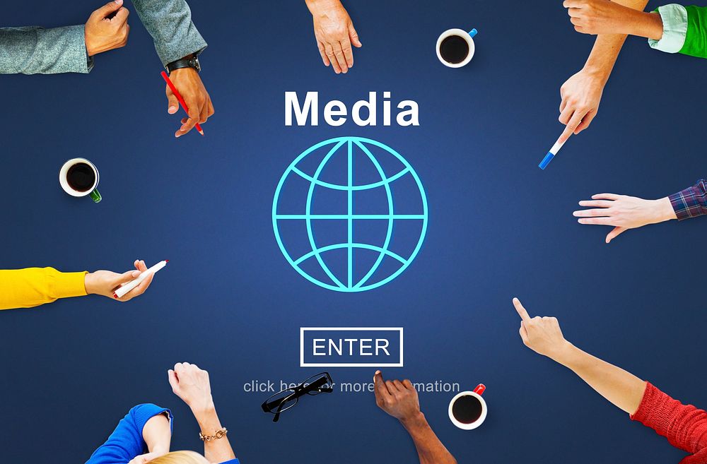 Media Entertainment Multimedia Connection Networking Concept