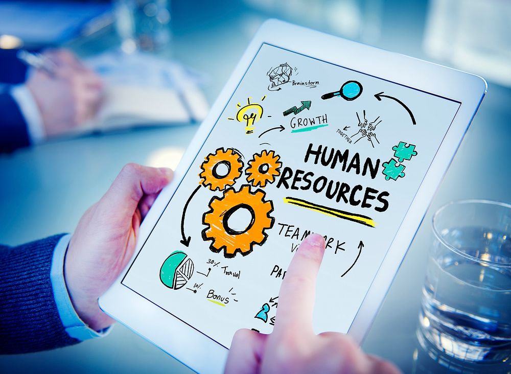 Human Resources Employment Job Teamwork Browsing Office Concept