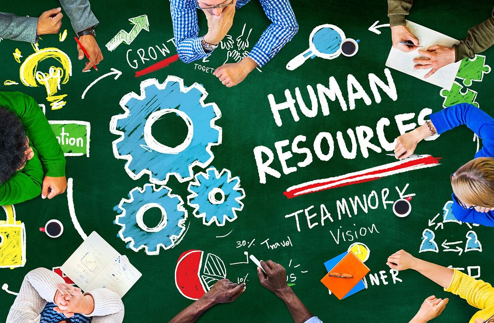 Human Resources Employment Teamwork Study Education Learning Concept
