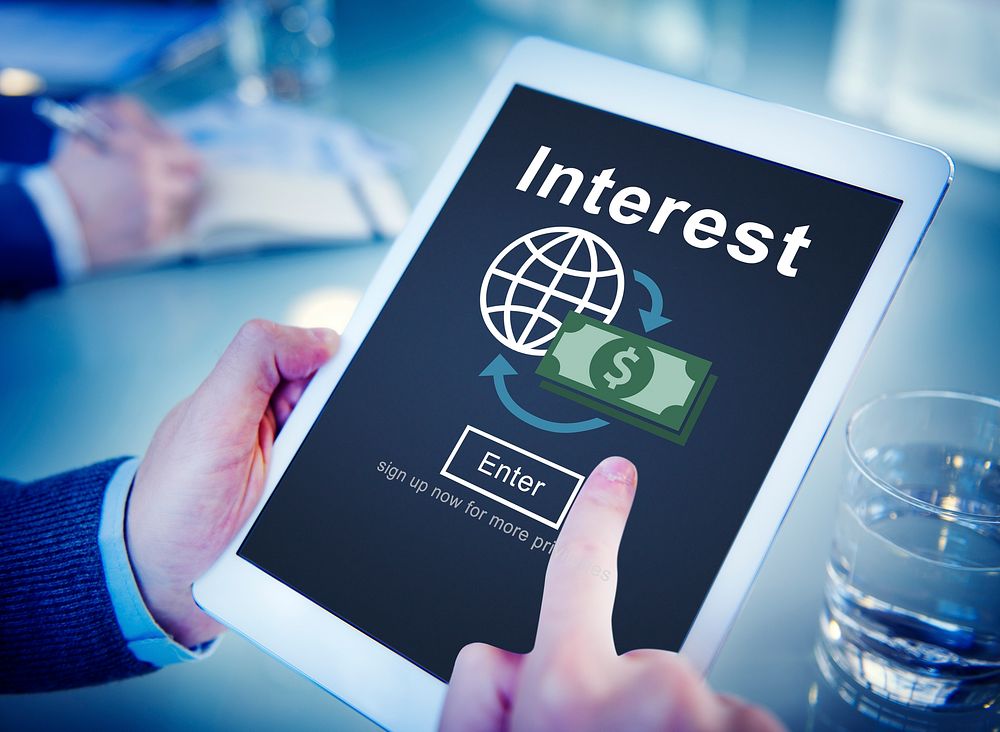 Interest Banking Rate Financial Concept