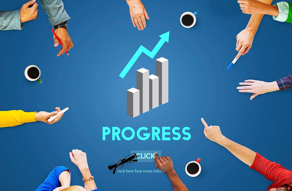 Progress Advance Growth Improvement Better Concept