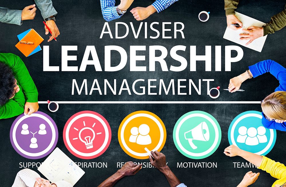 Adviser Leadership Management Director Responsibility Concept