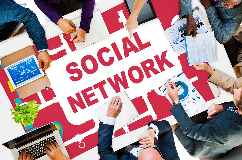 Social Network Internet Online Society Connecting Social Media Concept