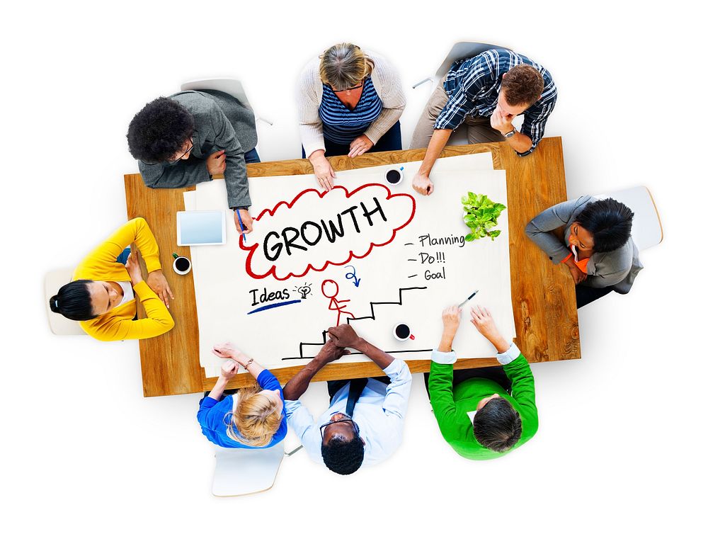Growth Planning Ideas Goal Development Concept