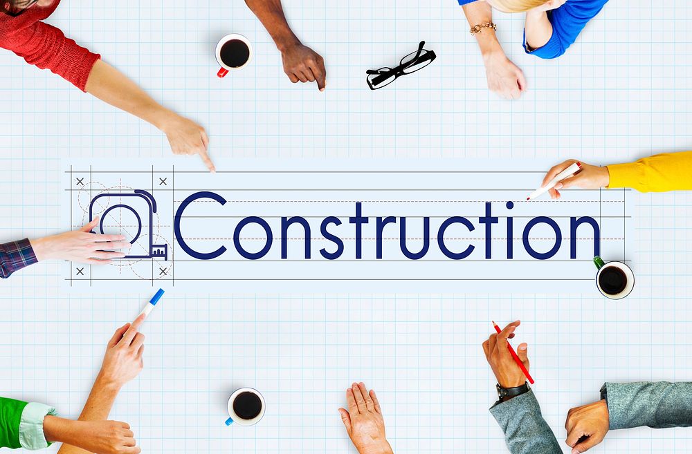 Construction Engineering Equipment Industrial Concept
