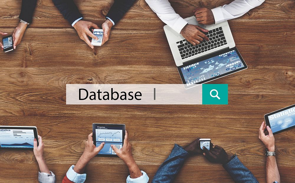 Database Information Technology Server Storage Concept
