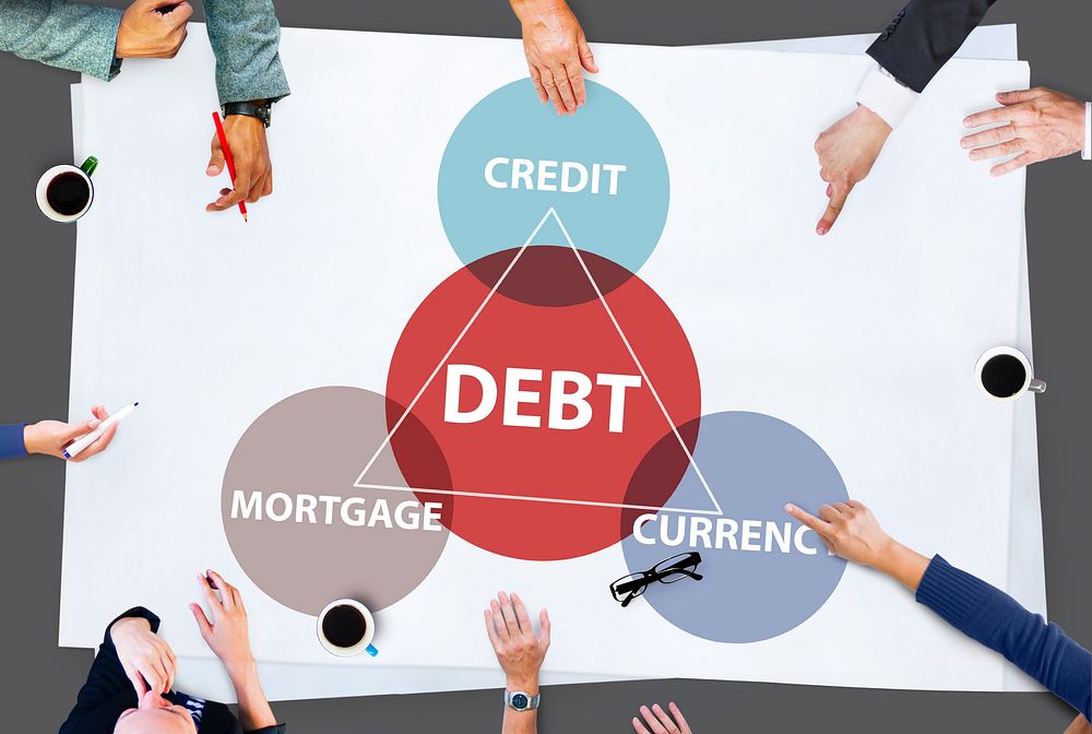 Debt Mortgage Credit Currency Financial Transaction Concept