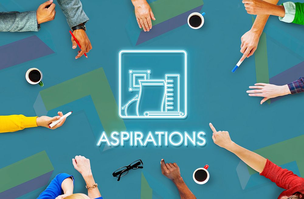Aspiration Ambition Target Dream Aspire Solution Concept