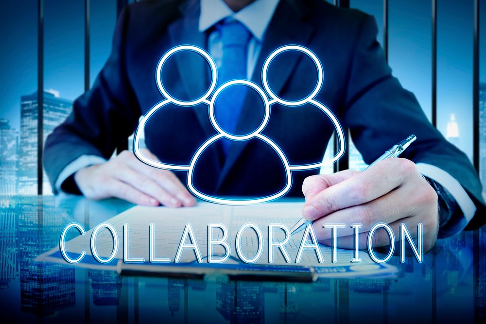 Collaboration Team Leadership Partnership Concept