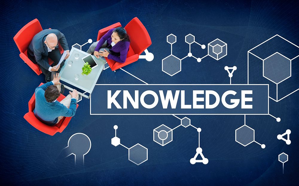 Knowledge Particles Geometry Shapes Graphics Concept
