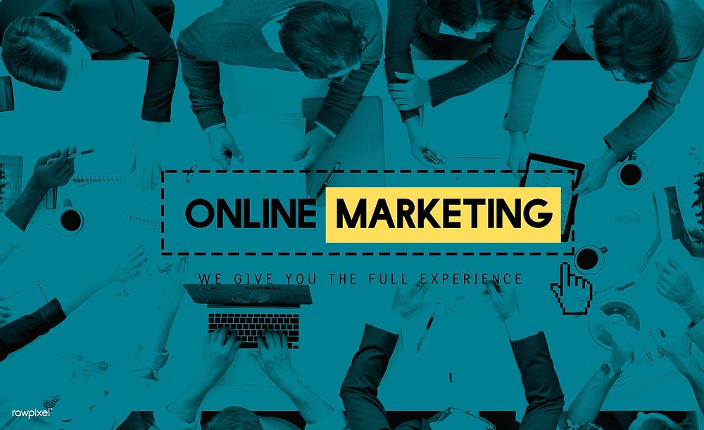 Online Marketing Advertisement Strategy Target Promotion Concept