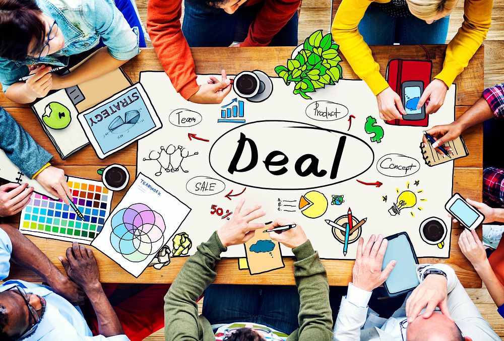 Deal Achievement Cooperation Solution Collaboration Concept