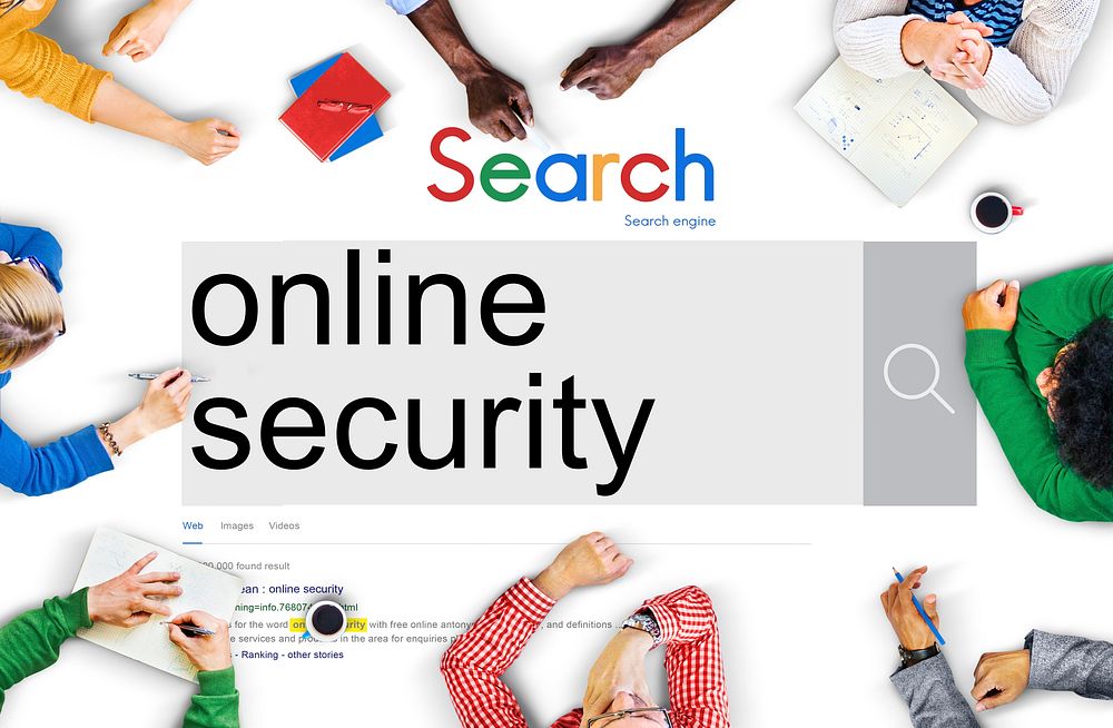 Online Security Protection Safety Technology Concept