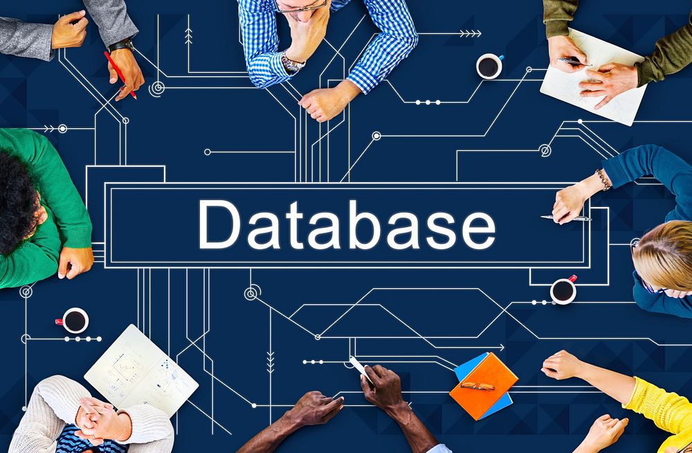 Database System Server Network Information Data Concept