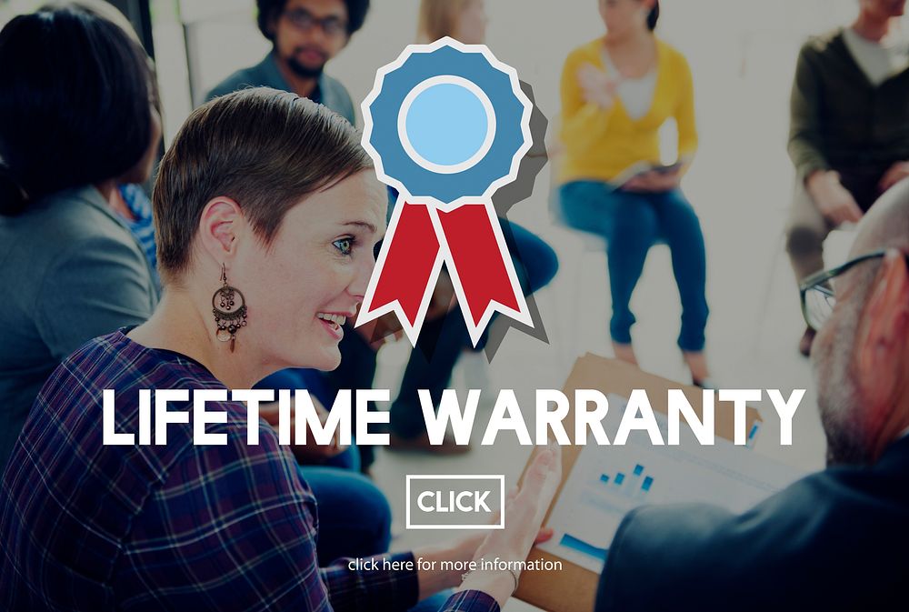 Lifetime Warranty Excellence Performance Product Concept
