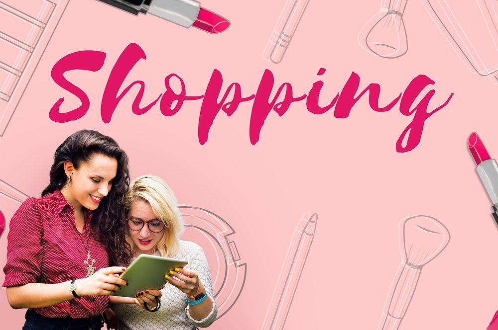 Shopping Online Shopaholics E-Commerce E-Shopping Concept