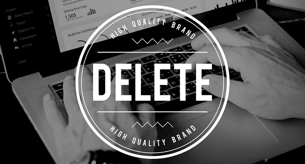 Delete Cancel Cut Out Edit Remove Digital Concept
