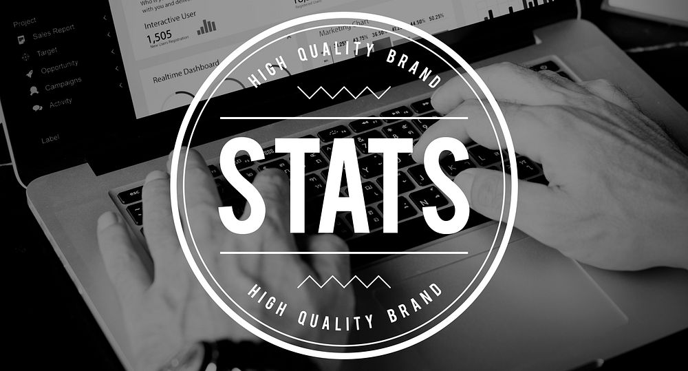 Stats Statistics Analysis Research Economic Financial Concept