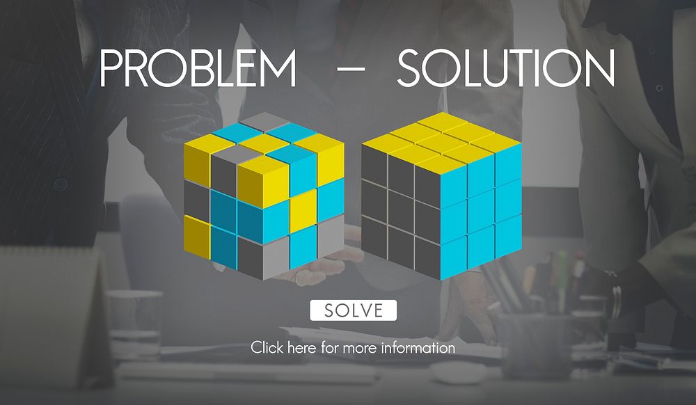 Problem Solution Decision Solving Strategy Ideas Concept