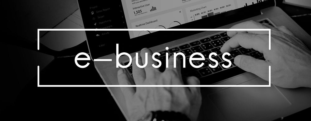 E-Business Commerce Marketing Business Concept
