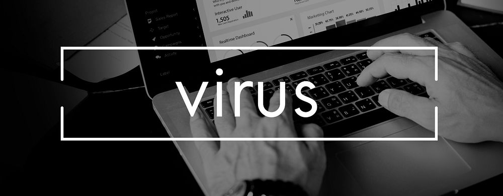 Virus Protection Computer Antivirus Safety Spam Concept