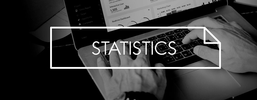 Statistics Analysis Business Growth Histogram Concept