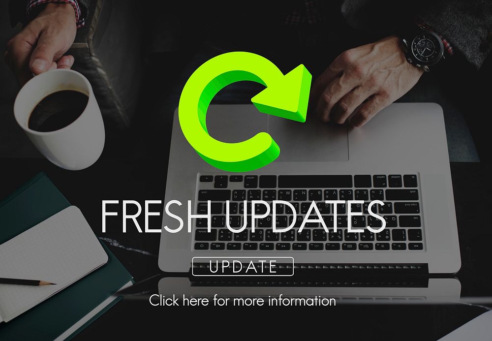Fresh Updates Website Webpage Networking Concept