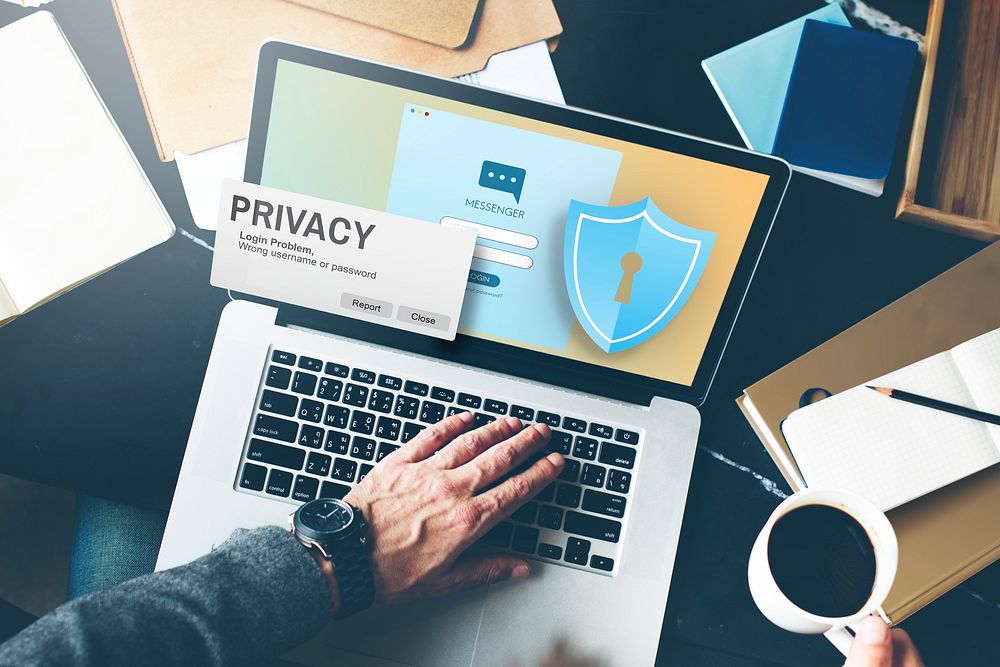 Privacy Confidential Protection Security Solitude Concept