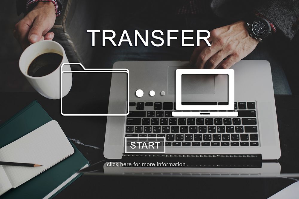 Transfer Online Computing Network Internet Connect Concept