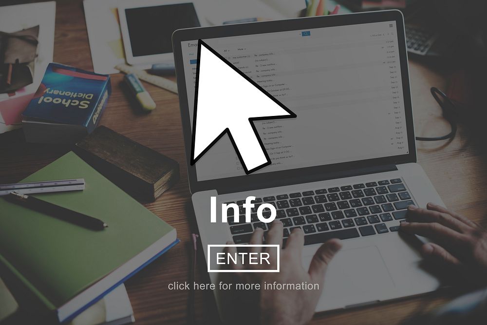 Info Information Details Enter Interface Concept