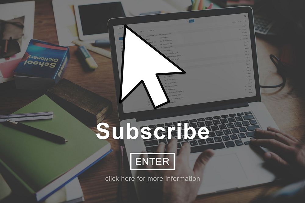 Subscribe Feed Register Homepage Network Concept