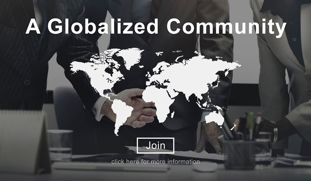 A Globalized Community Worldwide Connection Network Concept