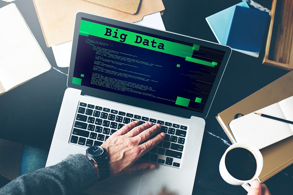 Big Data Database Digital Information Technology Concept