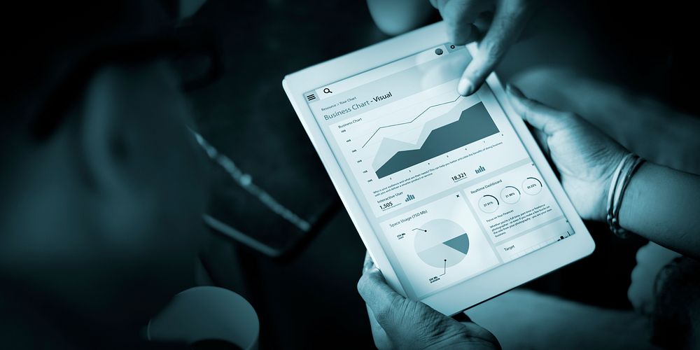 Business Chart Report Statistic Palnning Analysis Concept