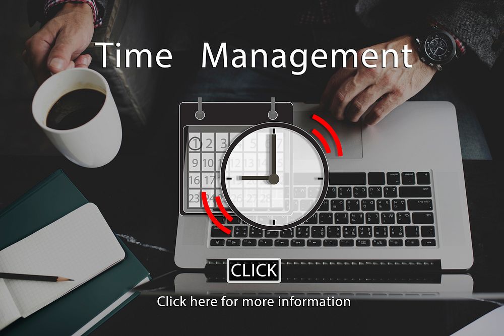 Time Management Organizer Plan Reminder Concept