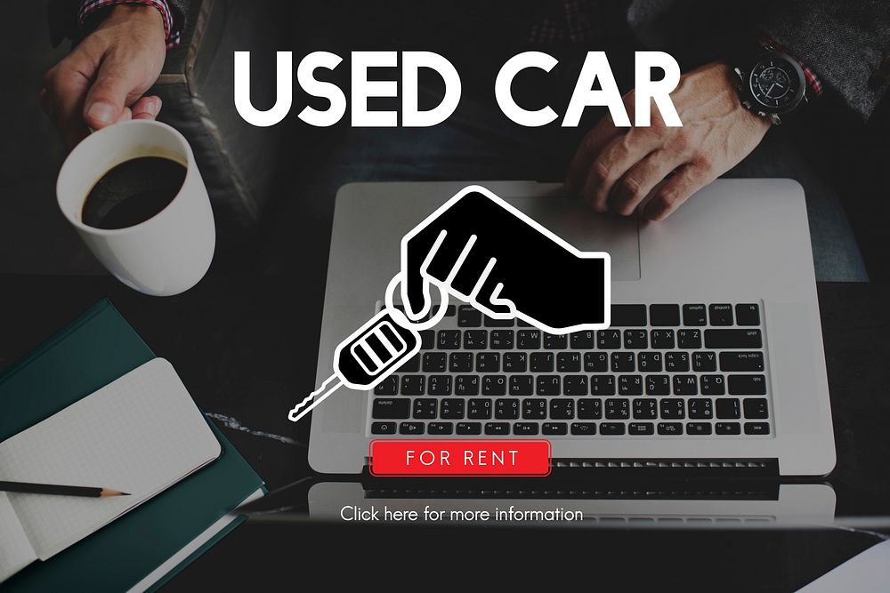 Used Car Offer Service Auto Concept