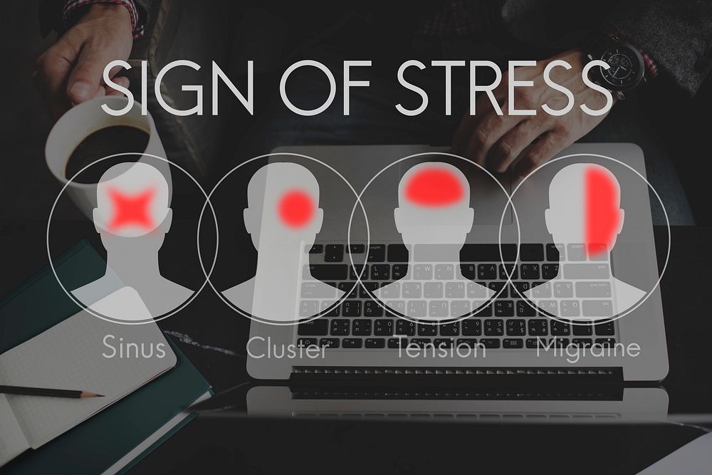 Headache Symptom Migraine Tension Cluster Concept