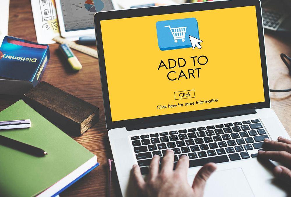 Add to Cart Commerce Internet Shopping Digital Concept