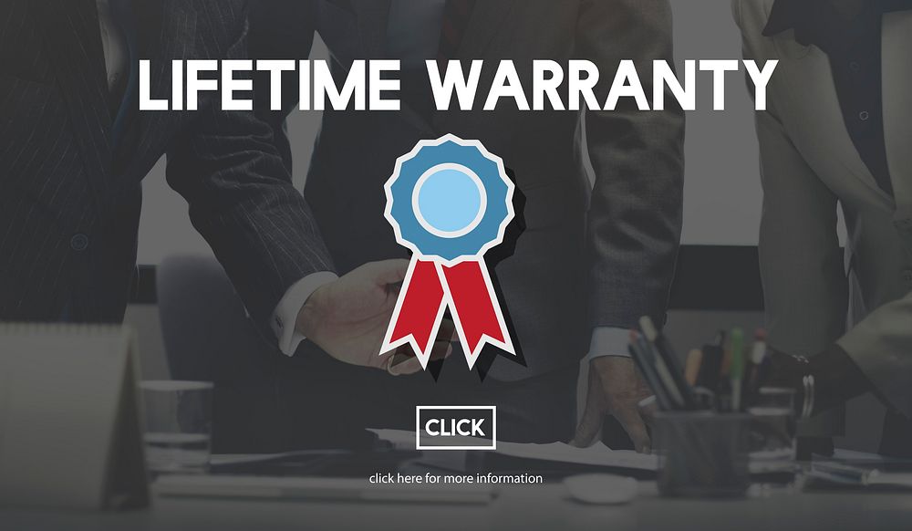 Lifetime Warranty Excellence Performance Product Concept