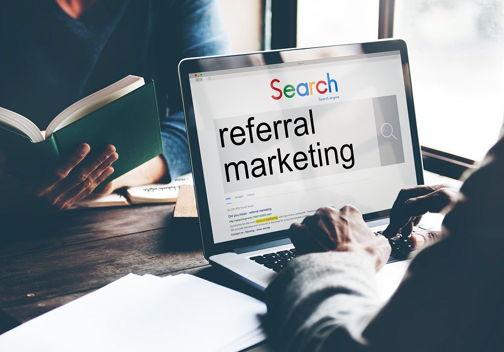 Referral Marketing Referal Advertisement Client Concept